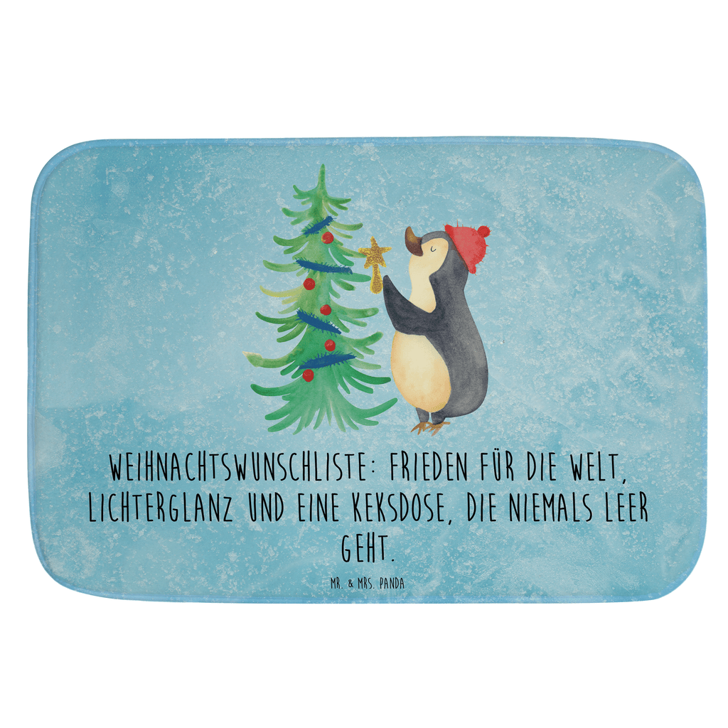 Badvorleger Pinguin Weihnachtsbaum Badematte, Badteppich, Duschvorleger, Badezimmerteppich, Badezimmermatte, Badvorleger, Duschmatte, Duschteppich, Badteppiche, Badgarnitur, Badematten, Teppich Badezimmer, Badezimmermatten, Winter, Weihnachten, Weihnachtsdeko, Nikolaus, Advent, Heiligabend, Wintermotiv, Pinguin