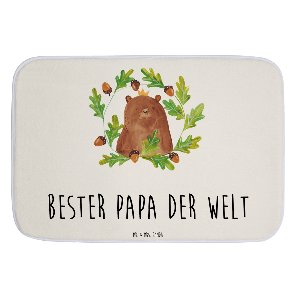 Badvorleger Bär König Badematte, Badteppich, Duschvorleger, Badezimmerteppich, Badezimmermatte, Badvorleger, Duschmatte, Duschteppich, Badteppiche, Badgarnitur, Badematten, Teppich Badezimmer, Badezimmermatten, Bär, Teddy, Teddybär, Papa, Papa Bär, bester Vater, bester Papa, weltbester Papa, Vatertag, Vater, Dad, Daddy, Papi