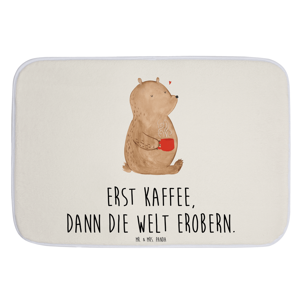 Badvorleger Bär Kaffee Badematte, Badteppich, Duschvorleger, Badezimmerteppich, Badezimmermatte, Badvorleger, Duschmatte, Duschteppich, Badteppiche, Badgarnitur, Badematten, Teppich Badezimmer, Badezimmermatten, Bär, Teddy, Teddybär, Kaffee, Coffee, Bären, guten Morgen, Morgenroutine, Welt erobern, Welt retten, Motivation