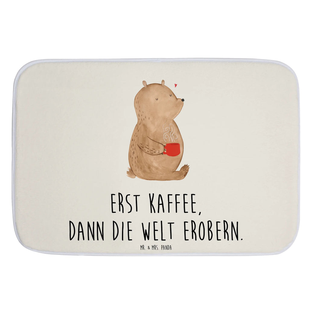 Badvorleger Bär Kaffee Badematte, Badteppich, Duschvorleger, Badezimmerteppich, Badezimmermatte, Badvorleger, Duschmatte, Duschteppich, Badteppiche, Badgarnitur, Badematten, Teppich Badezimmer, Badezimmermatten, Bär, Teddy, Teddybär, Kaffee, Coffee, Bären, guten Morgen, Morgenroutine, Welt erobern, Welt retten, Motivation