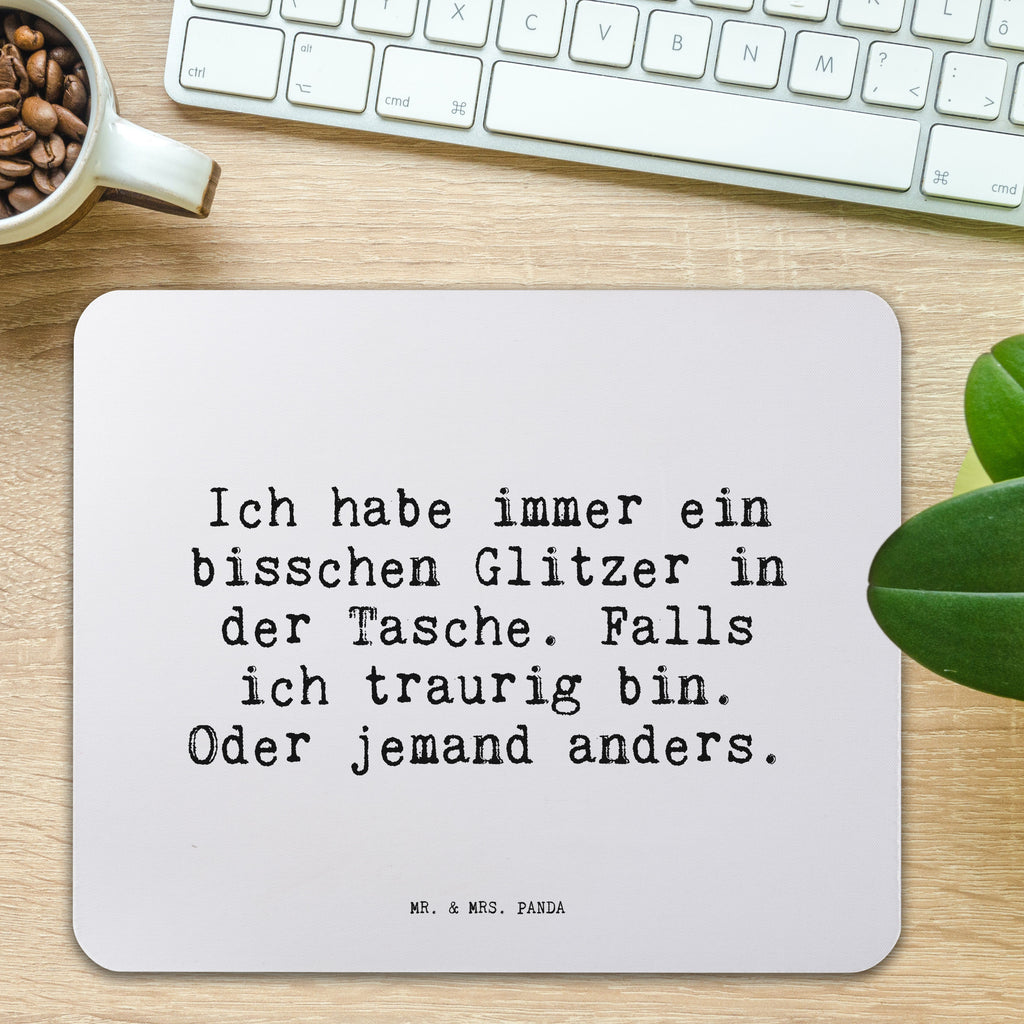 Mauspad Sprüche und Zitate Ich habe immer ein bisschen Glitzer in der Tasche. Falls ich traurig bin. Oder jemand anders. Mousepad, Computer zubehör, Büroausstattung, PC Zubehör, Arbeitszimmer, Mauspad, Einzigartiges Mauspad, Designer Mauspad, Mausunterlage, Mauspad Büro, Spruch, Sprüche, lustige Sprüche, Weisheiten, Zitate, Spruch Geschenke, Spruch Sprüche Weisheiten Zitate Lustig Weisheit Worte