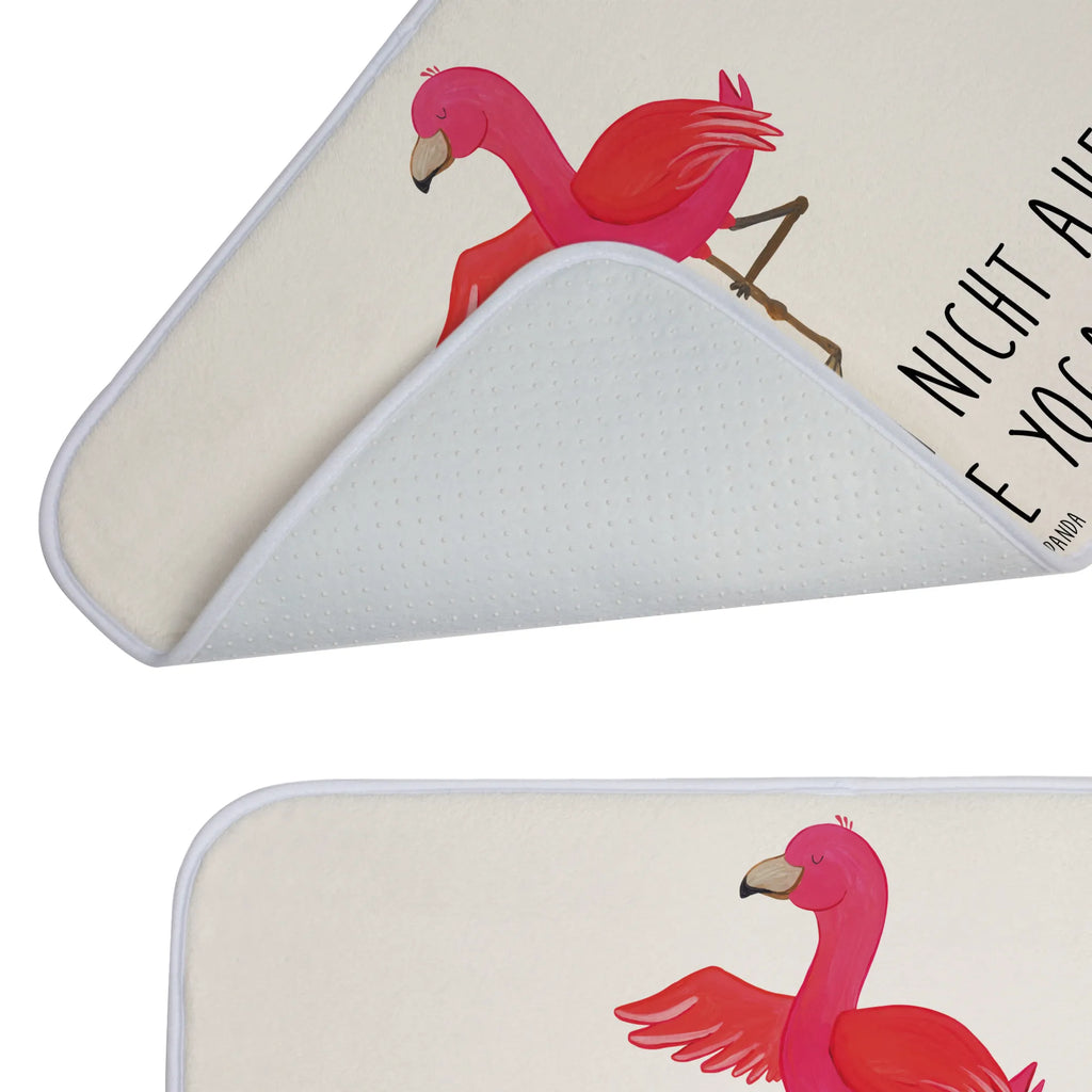 Badvorleger Flamingo Yoga Badematte, Badteppich, Duschvorleger, Badezimmerteppich, Badezimmermatte, Badvorleger, Duschmatte, Duschteppich, Badteppiche, Badgarnitur, Badematten, Teppich Badezimmer, Badezimmermatten, Flamingo, Vogel, Yoga, Namaste, Achtsamkeit, Yoga-Übung, Entspannung, Ärger, Aufregen, Tiefenentspannung