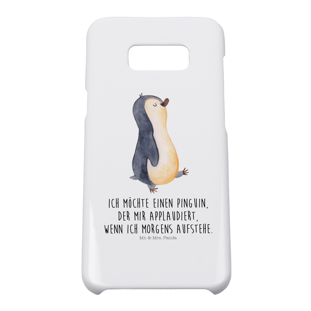 Handyhülle Pinguin marschieren Samsung Galaxy S9, Handyhülle, Smartphone Hülle, Handy Case, Handycover, Hülle, Pinguin, Pinguine, Frühaufsteher, Langschläfer, Bruder, Schwester, Familie