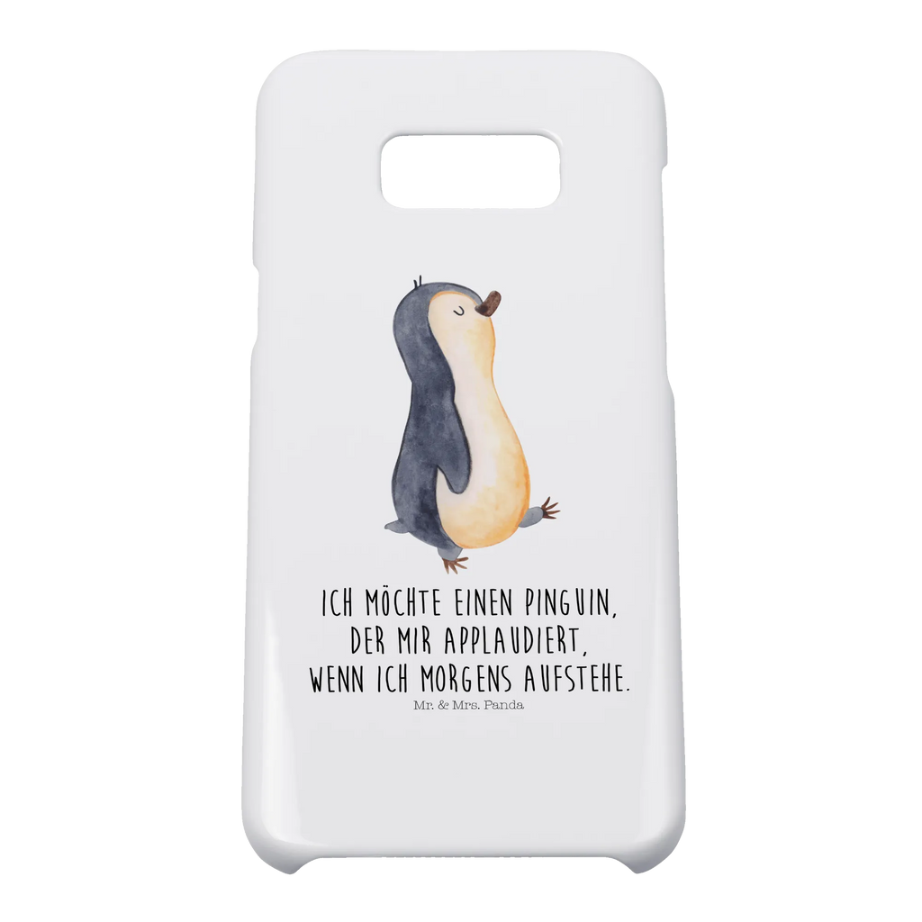 Handyhülle Pinguin marschieren Handyhülle, Handycover, Cover, Handy, Hülle, Iphone 10, Iphone X, Pinguin, Pinguine, Frühaufsteher, Langschläfer, Bruder, Schwester, Familie