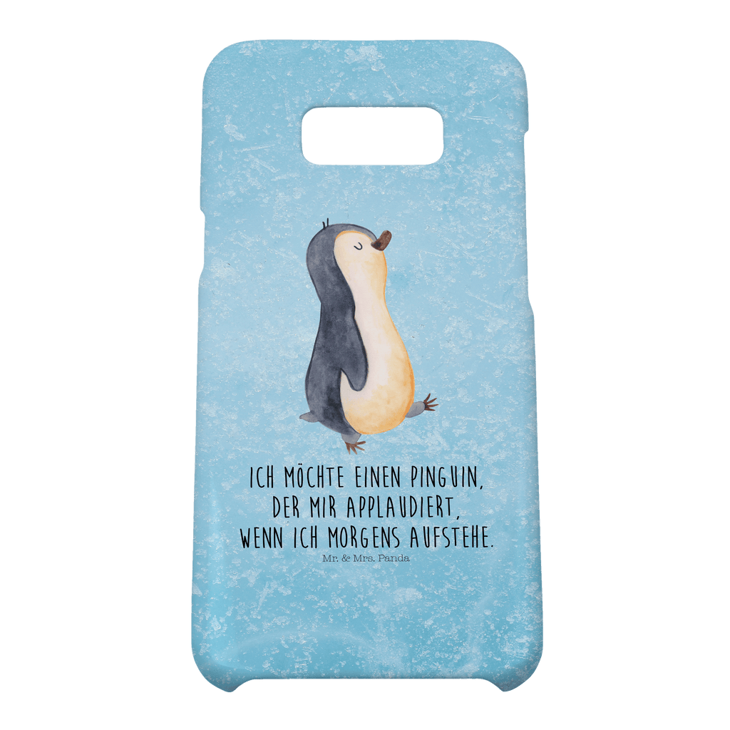 Handyhülle Pinguin marschieren Samsung Galaxy S9, Handyhülle, Smartphone Hülle, Handy Case, Handycover, Hülle, Pinguin, Pinguine, Frühaufsteher, Langschläfer, Bruder, Schwester, Familie