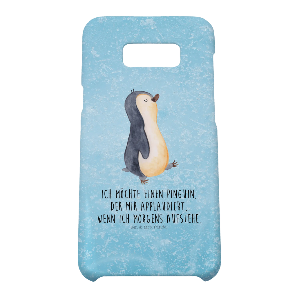 Handyhülle Pinguin marschieren Handyhülle, Handycover, Cover, Handy, Hülle, Iphone 10, Iphone X, Pinguin, Pinguine, Frühaufsteher, Langschläfer, Bruder, Schwester, Familie