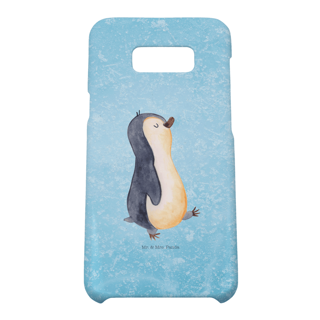 Handyhülle Pinguin marschieren Samsung Galaxy S9, Handyhülle, Smartphone Hülle, Handy Case, Handycover, Hülle, Pinguin, Pinguine, Frühaufsteher, Langschläfer, Bruder, Schwester, Familie