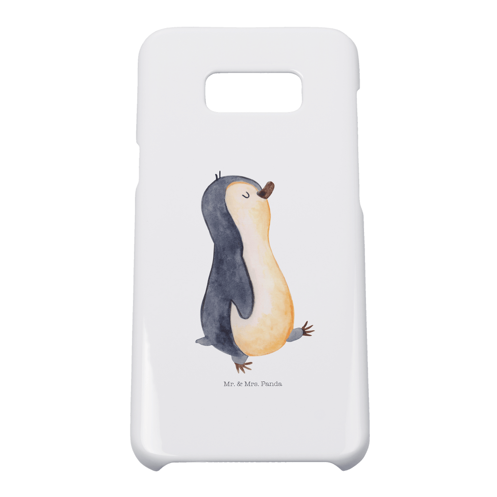 Handyhülle Pinguin marschieren Samsung Galaxy S9, Handyhülle, Smartphone Hülle, Handy Case, Handycover, Hülle, Pinguin, Pinguine, Frühaufsteher, Langschläfer, Bruder, Schwester, Familie