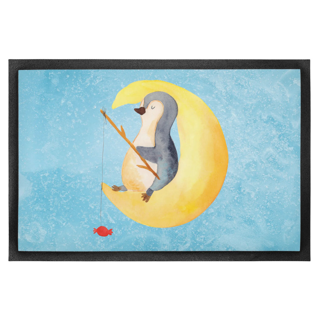 Fußmatte Pinguin Mond Türvorleger, Schmutzmatte, Fußabtreter, Matte, Schmutzfänger, Fußabstreifer, Schmutzfangmatte, Türmatte, Motivfußmatte, Haustürmatte, Vorleger, Fussmatten, Fußmatten, Gummimatte, Fußmatte außen, Fußmatte innen, Fussmatten online, Gummi Matte, Sauberlaufmatte, Fußmatte waschbar, Fußmatte outdoor, Schmutzfangmatte waschbar, Eingangsteppich, Fußabstreifer außen, Fußabtreter außen, Schmutzfangteppich, Fußmatte außen wetterfest, Pinguin, Pinguine, Spruch, schlafen, Nachtruhe, Einschlafen, Schlafzimmer, Schlafstörungen, Gästezimmer