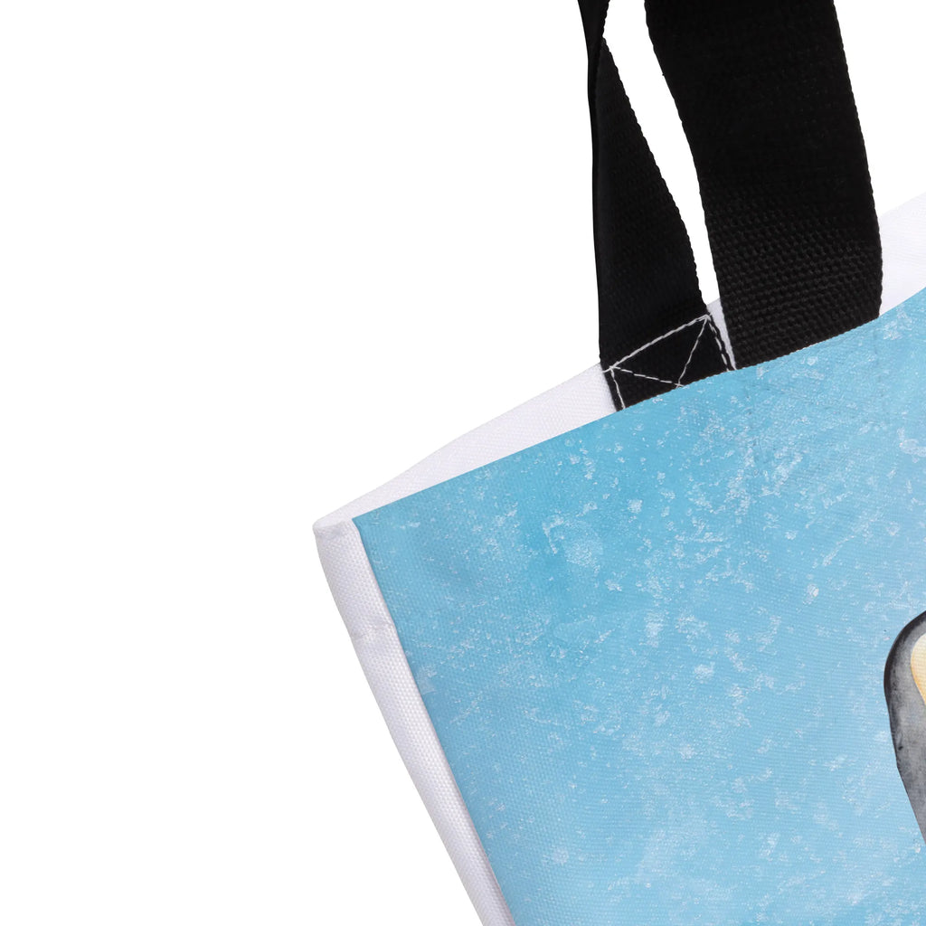 Shopper Pinguin Surfer Beutel, Einkaufstasche, Tasche, Strandtasche, Einkaufsbeutel, Shopper, Schultasche, Freizeittasche, Tragebeutel, Schulbeutel, Alltagstasche, Pinguin, Pinguine, surfen, Surfer, Hawaii, Urlaub, Wellen, Wellen reiten, Portugal