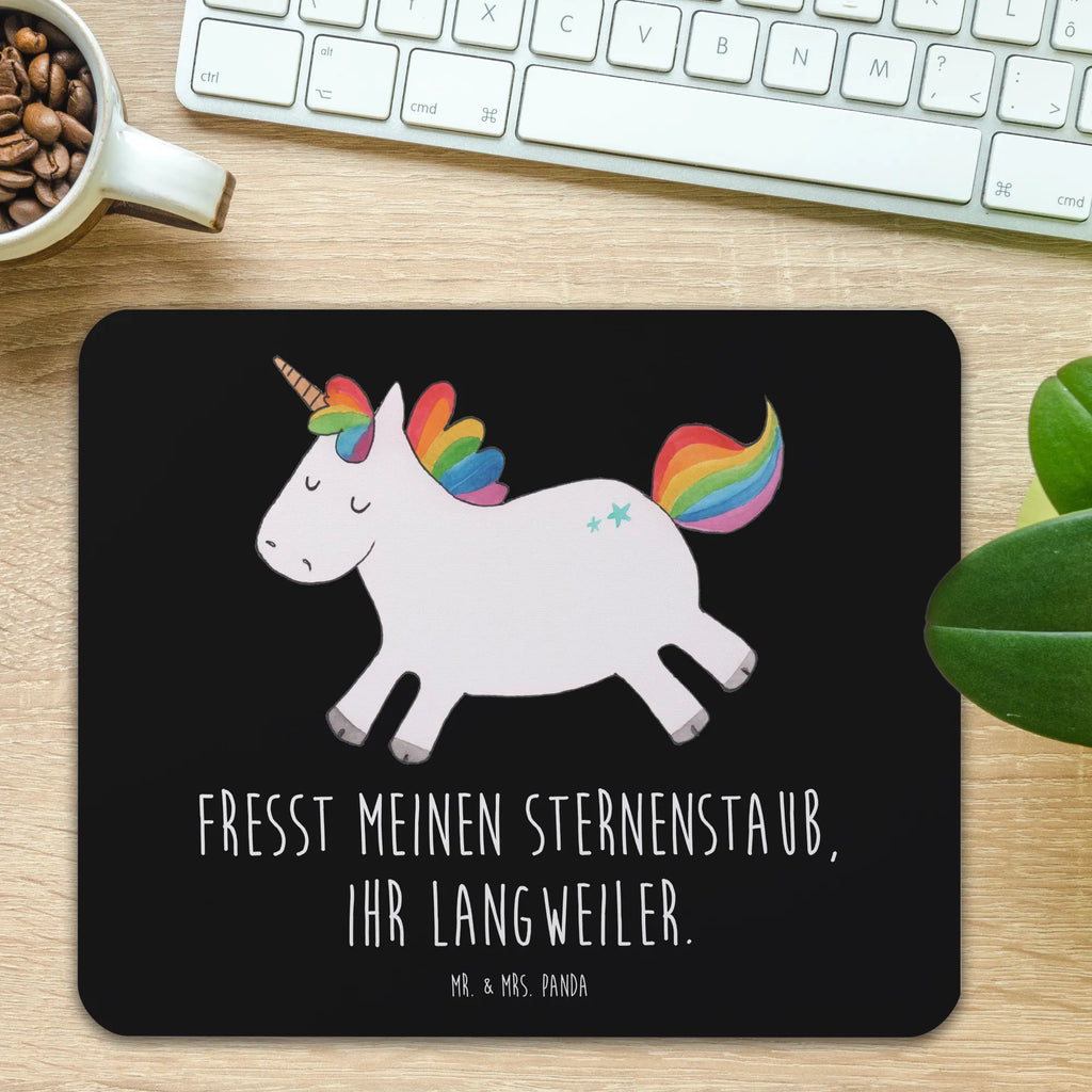 Mauspad Einhorn Happy Mousepad, Computer zubehör, Büroausstattung, PC Zubehör, Arbeitszimmer, Mauspad, Einzigartiges Mauspad, Designer Mauspad, Mausunterlage, Mauspad Büro, Einhorn, Einhörner, Einhorn Deko, Pegasus, Unicorn, glücklich, fröhlich, Spaß, Freude, Lebensfreude, witzig, spannend, Lächeln, Lachen