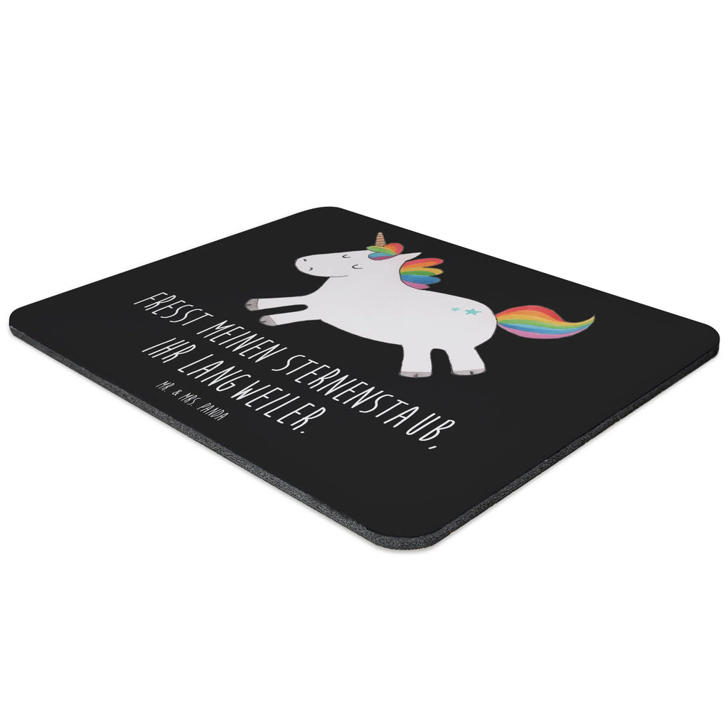 Mauspad Einhorn Happy Mousepad, Computer zubehör, Büroausstattung, PC Zubehör, Arbeitszimmer, Mauspad, Einzigartiges Mauspad, Designer Mauspad, Mausunterlage, Mauspad Büro, Einhorn, Einhörner, Einhorn Deko, Pegasus, Unicorn, glücklich, fröhlich, Spaß, Freude, Lebensfreude, witzig, spannend, Lächeln, Lachen