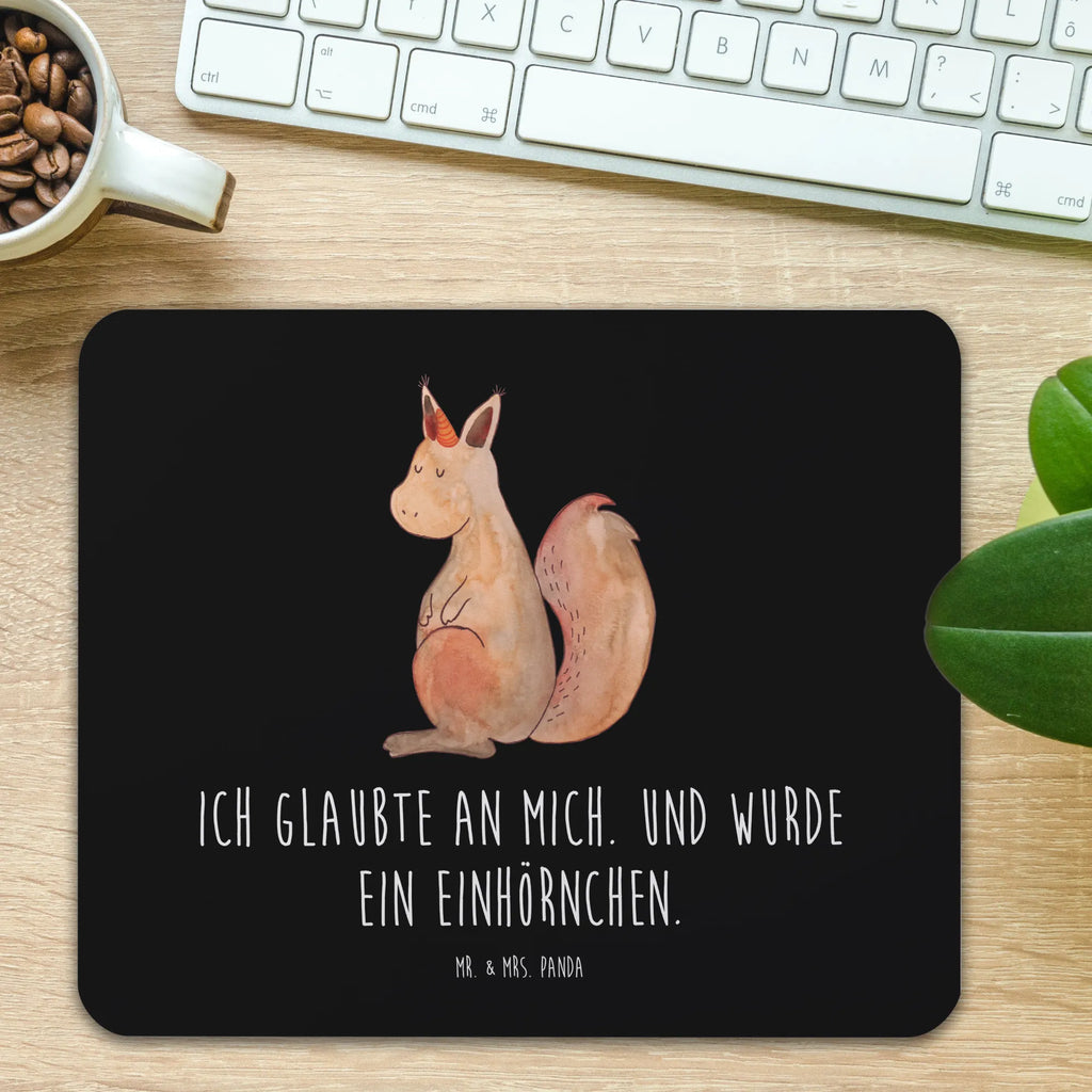 Mauspad Einhörnchen Glaube Mousepad, Computer zubehör, Büroausstattung, PC Zubehör, Arbeitszimmer, Mauspad, Einzigartiges Mauspad, Designer Mauspad, Mausunterlage, Mauspad Büro, Einhorn, Einhörner, Einhorn Deko, Pegasus, Unicorn, Einhörnchen, Eichhörnchen, Eichhorn