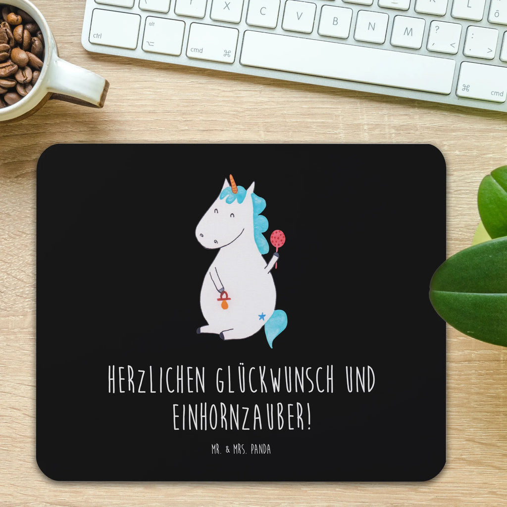 Mauspad Einhorn Baby Mousepad, Computer zubehör, Büroausstattung, PC Zubehör, Arbeitszimmer, Mauspad, Einzigartiges Mauspad, Designer Mauspad, Mausunterlage, Mauspad Büro, Einhorn, Einhörner, Einhorn Deko, Pegasus, Unicorn, Mutter, Geburt, Geburtstag, erstes Kind, Baby, Babyglück, Nachwuchs, Eltern, Party, Kind, Schnuller