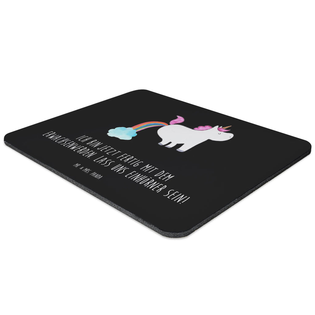 Mauspad Einhorn Pupsend Mousepad, Computer zubehör, Büroausstattung, PC Zubehör, Arbeitszimmer, Mauspad, Einzigartiges Mauspad, Designer Mauspad, Mausunterlage, Mauspad Büro, Einhorn, Einhörner, Einhorn Deko, Pegasus, Unicorn, Pups, Regenbogen, Glitzer, Einhornpower, Erwachsenwerden, Spaß, lustig, Freundin