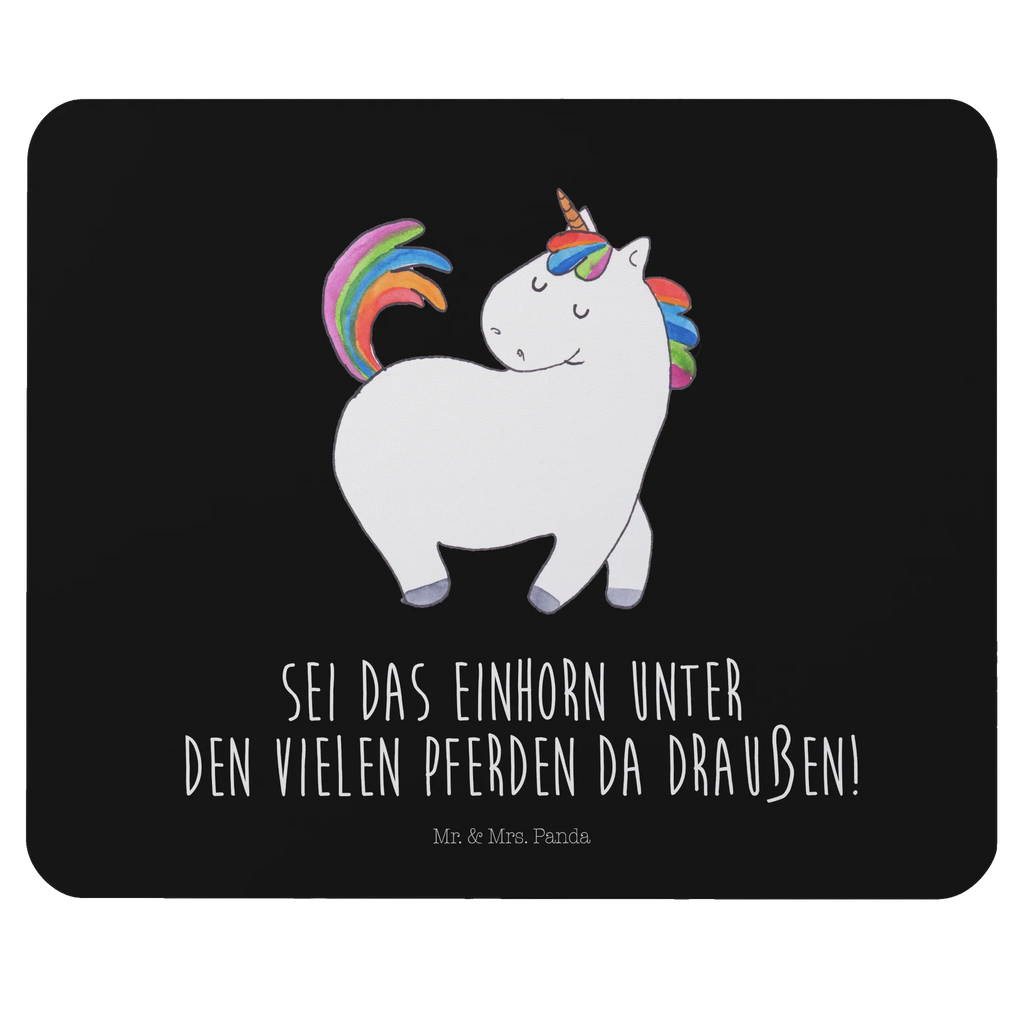 Mauspad Einhorn Stolzieren Mousepad, Computer zubehör, Büroausstattung, PC Zubehör, Arbeitszimmer, Mauspad, Einzigartiges Mauspad, Designer Mauspad, Mausunterlage, Mauspad Büro, Einhorn, Einhörner, Einhorn Deko, Pegasus, Unicorn, stolz, anders, bunt, Pferd, Reiter, Reiten, Freundin, Geschenk