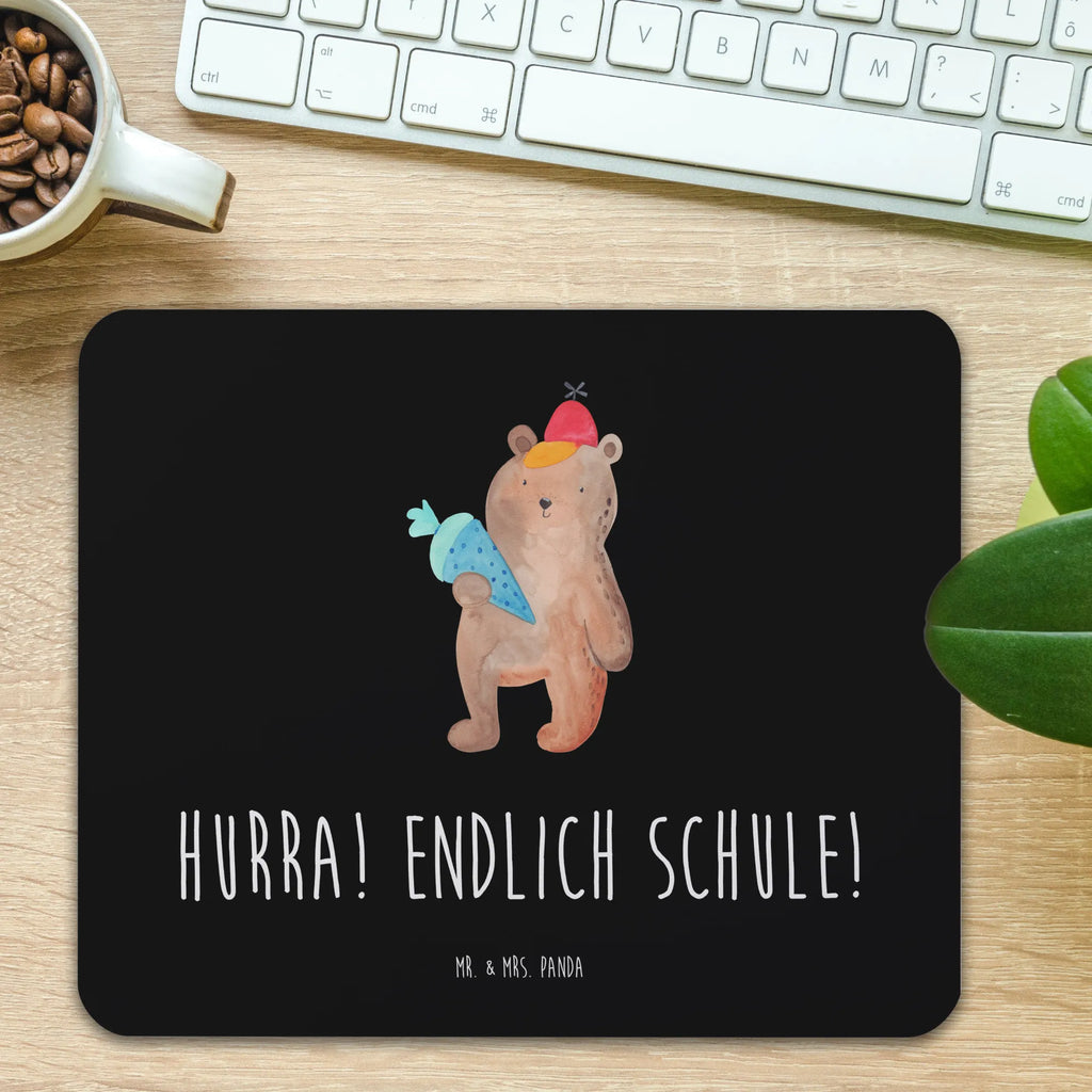 Mauspad Bär mit Schultüte Mousepad, Computer zubehör, Büroausstattung, PC Zubehör, Arbeitszimmer, Mauspad, Einzigartiges Mauspad, Designer Mauspad, Mausunterlage, Mauspad Büro, Bär, Teddy, Teddybär, Bär Motiv, Schultüte, Erster Schultag Geschenk, Einschulung Geschenk, Schule Geschenk, Grundschule, Schulanfang, Schulbeginn