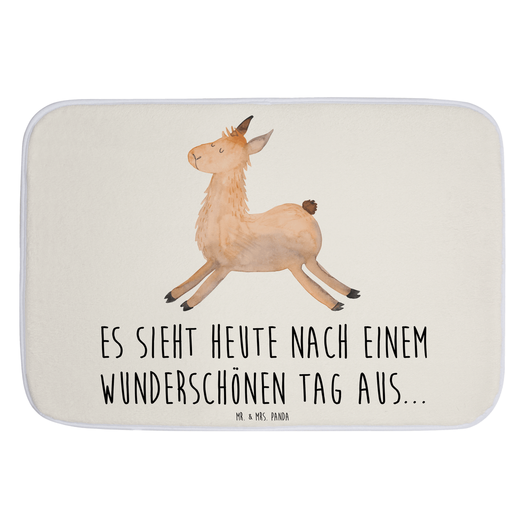 Badvorleger Lama Springen Badematte, Badteppich, Duschvorleger, Badezimmerteppich, Badezimmermatte, Badvorleger, Duschmatte, Duschteppich, Badteppiche, Badgarnitur, Badematten, Teppich Badezimmer, Badezimmermatten, Lama, Alpaka, Lamas, Lieblingstag, Happy day, fröhlich, Glück, Freundin, Liebeskummer, Neustart, guten Morgen, Start, Prüfung, Abitur