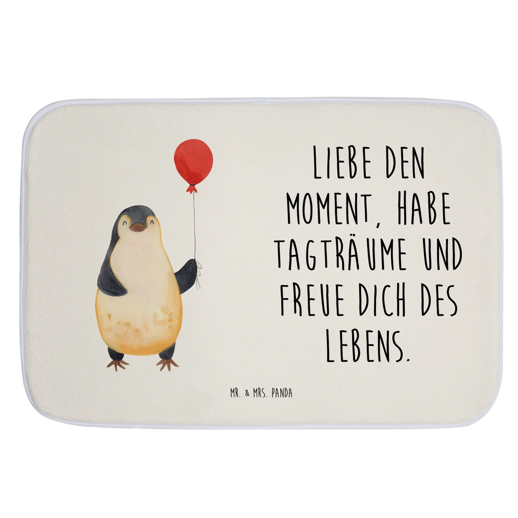 Badvorleger Pinguin Luftballon Badematte, Badteppich, Duschvorleger, Badezimmerteppich, Badezimmermatte, Badvorleger, Duschmatte, Duschteppich, Badteppiche, Badgarnitur, Badematten, Teppich Badezimmer, Badezimmermatten, Pinguin, Pinguine, Luftballon, Tagträume, Lebenslust, Geschenk Freundin, Geschenkidee, beste Freundin, Motivation, Neustart, neues Leben, Liebe, Glück