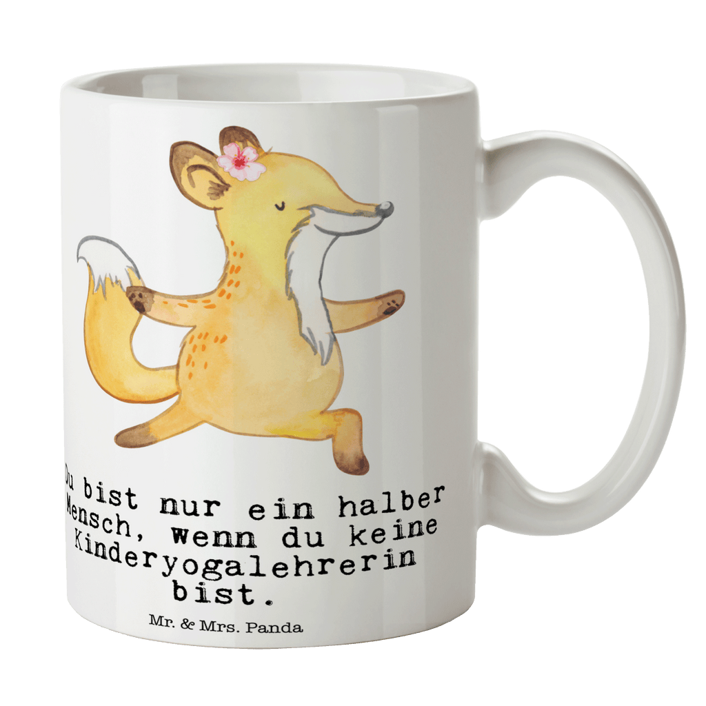 Tasse Kinderyogalehrerin mit Herz Tasse, Kaffeetasse, Teetasse, Becher, Kaffeebecher, Teebecher, Keramiktasse, Porzellantasse, Büro Tasse, Geschenk Tasse, Tasse Sprüche, Tasse Motive, Kaffeetassen, Tasse bedrucken, Designer Tasse, Cappuccino Tassen, Schöne Teetassen, Beruf, Ausbildung, Jubiläum, Abschied, Rente, Kollege, Kollegin, Geschenk, Schenken, Arbeitskollege, Mitarbeiter, Firma, Danke, Dankeschön