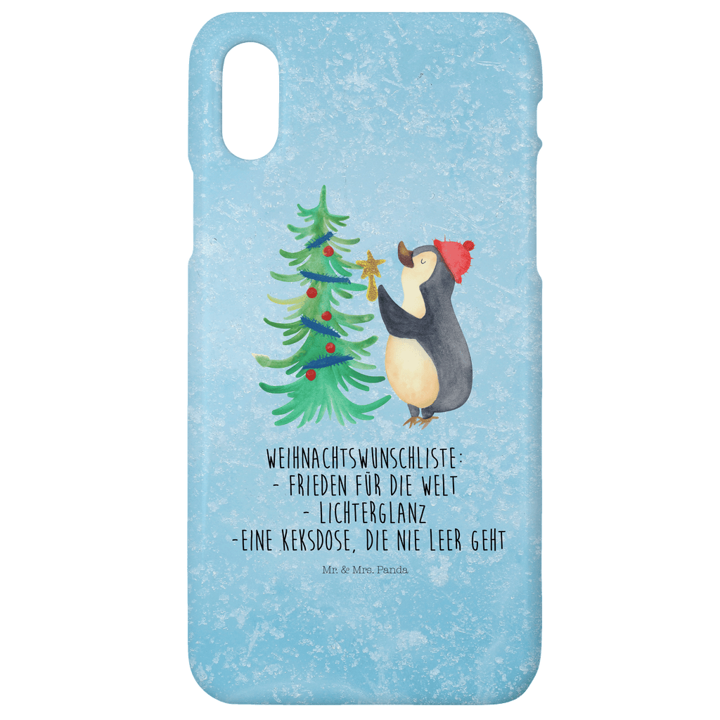 Handyhülle Pinguin Weihnachtsbaum Iphone 11 Pro Handyhülle, Iphone 11 Pro, Handyhülle, Premium Kunststoff, Winter, Weihnachten, Weihnachtsdeko, Nikolaus, Advent, Heiligabend, Wintermotiv, Pinguin