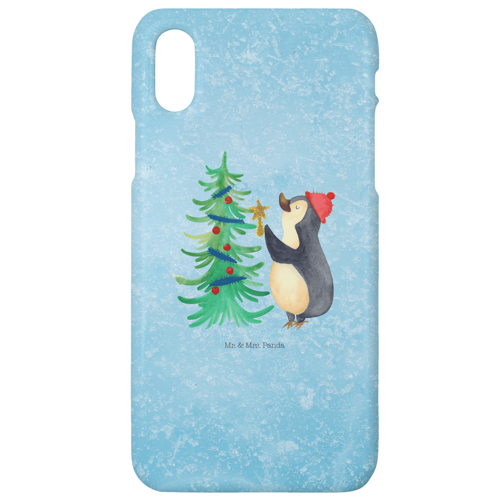 Handyhülle Pinguin Weihnachtsbaum Iphone 11 Pro Handyhülle, Iphone 11 Pro, Handyhülle, Premium Kunststoff, Winter, Weihnachten, Weihnachtsdeko, Nikolaus, Advent, Heiligabend, Wintermotiv, Pinguin