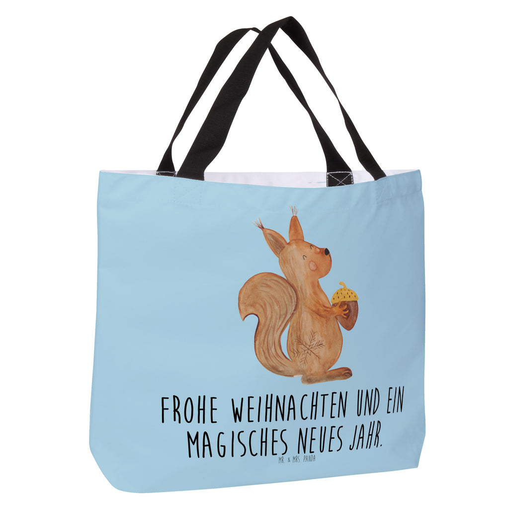 Shopper Eichhörnchen Weihnachtszeit Beutel, Einkaufstasche, Tasche, Strandtasche, Einkaufsbeutel, Shopper, Schultasche, Freizeittasche, Tragebeutel, Schulbeutel, Alltagstasche, Winter, Weihnachten, Weihnachtsdeko, Nikolaus, Advent, Heiligabend, Wintermotiv, Frohe Weihnachten, Frohes neues Jahr, Guten Rutsch, Weihnachtsmotiv, Weihnachtsgruß, Neujahr, Vogel