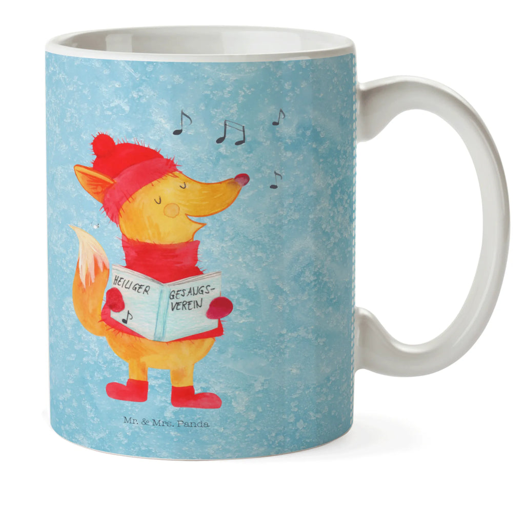 Kindertasse Fuchs Sänger Kindertasse, Kinder Tasse, Kunststoff Tasse, Kindergarten Tasse, Trinkbecher, Camping Becher, Kaffeetasse, Kunststoffbecher, Kindergartenbecher, Outdoorgeschirr, Kunststoffgeschirr, Reisebecher, Reisetasse, Kinderbecher, Bruchfeste Tasse, Bruchsichere Tasse, Plastik Tasse, Plastiktasse, Winter, Weihnachten, Weihnachtsdeko, Nikolaus, Advent, Heiligabend, Wintermotiv, Fuchs, Füchse, Sänger, Geschenk Sänger, Singen, Weihnachtslieder