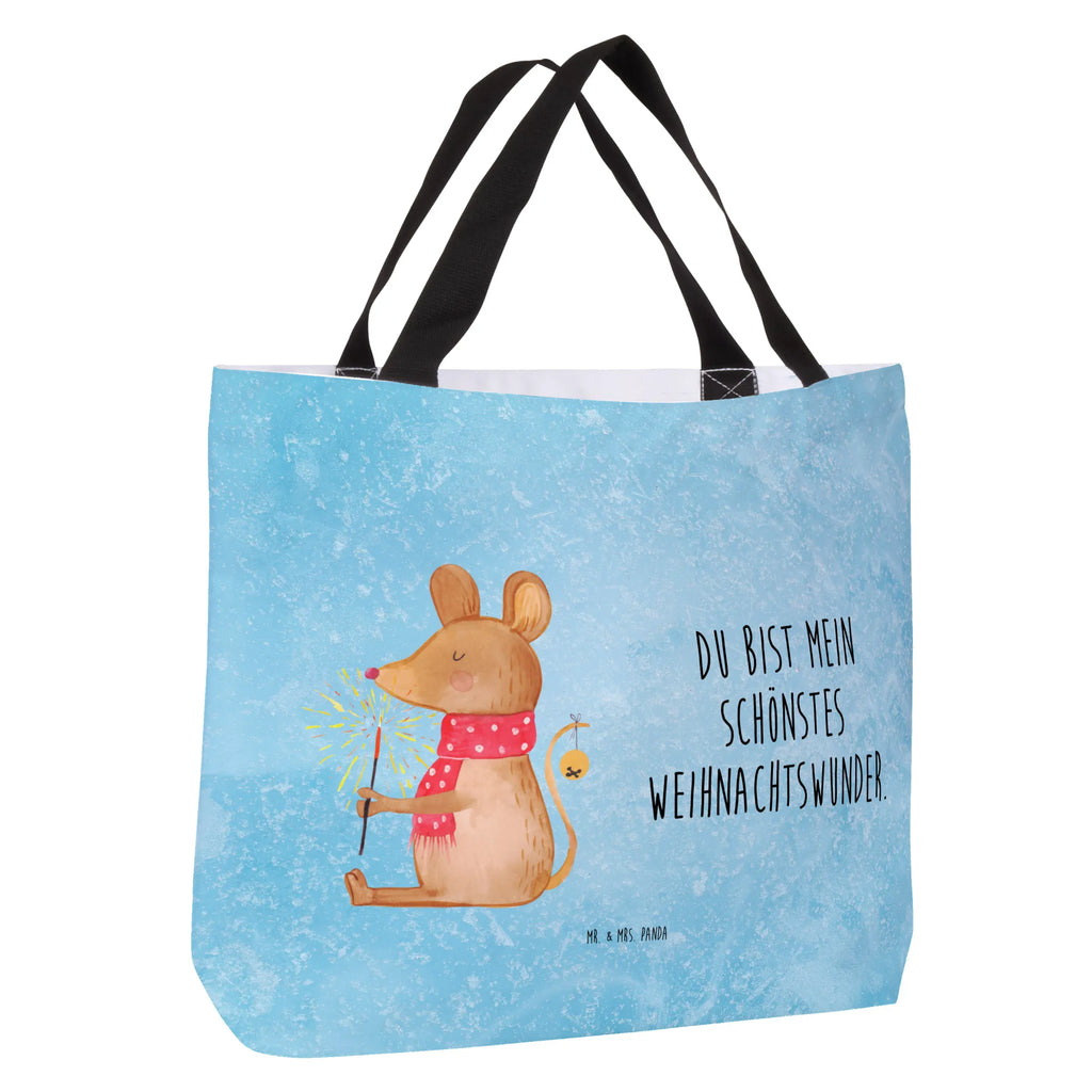 Shopper Maus Weihnachten Beutel, Einkaufstasche, Tasche, Strandtasche, Einkaufsbeutel, Shopper, Schultasche, Freizeittasche, Tragebeutel, Schulbeutel, Alltagstasche, Winter, Weihnachten, Weihnachtsdeko, Nikolaus, Advent, Heiligabend, Wintermotiv, Frohe Weihnachten, Weihnachtsgruß, Weihnachtsmotiv, Maus, Mäuschen, Weihnachtswunder