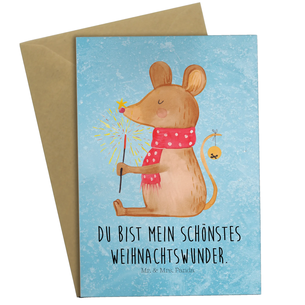 Grußkarte Maus Weihnachten Grußkarte, Klappkarte, Einladungskarte, Glückwunschkarte, Hochzeitskarte, Geburtstagskarte, Karte, Ansichtskarten, Winter, Weihnachten, Weihnachtsdeko, Nikolaus, Advent, Heiligabend, Wintermotiv, Frohe Weihnachten, Weihnachtsgruß, Weihnachtsmotiv, Maus, Mäuschen, Weihnachtswunder