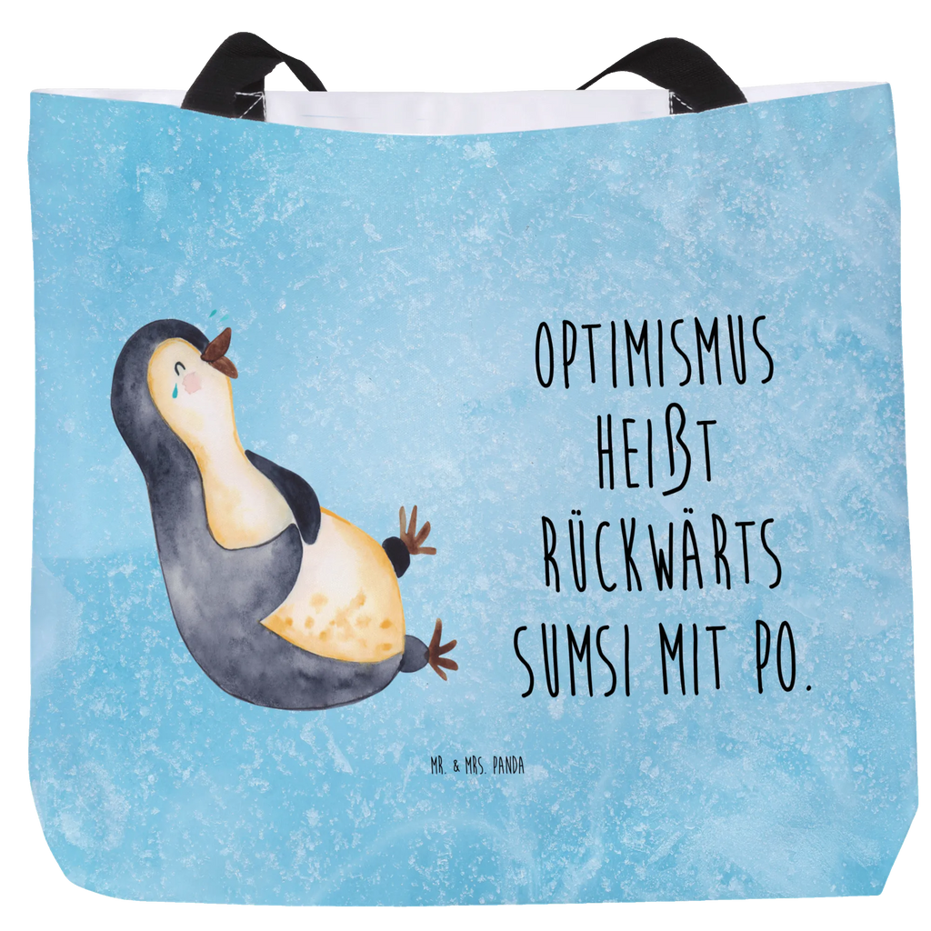 Shopper Pinguin Lachen Beutel, Einkaufstasche, Tasche, Strandtasche, Einkaufsbeutel, Shopper, Schultasche, Freizeittasche, Tragebeutel, Schulbeutel, Alltagstasche, Pinguin, Pinguine, lustiger Spruch, Optimismus, Fröhlich, Lachen, Humor, Fröhlichkeit