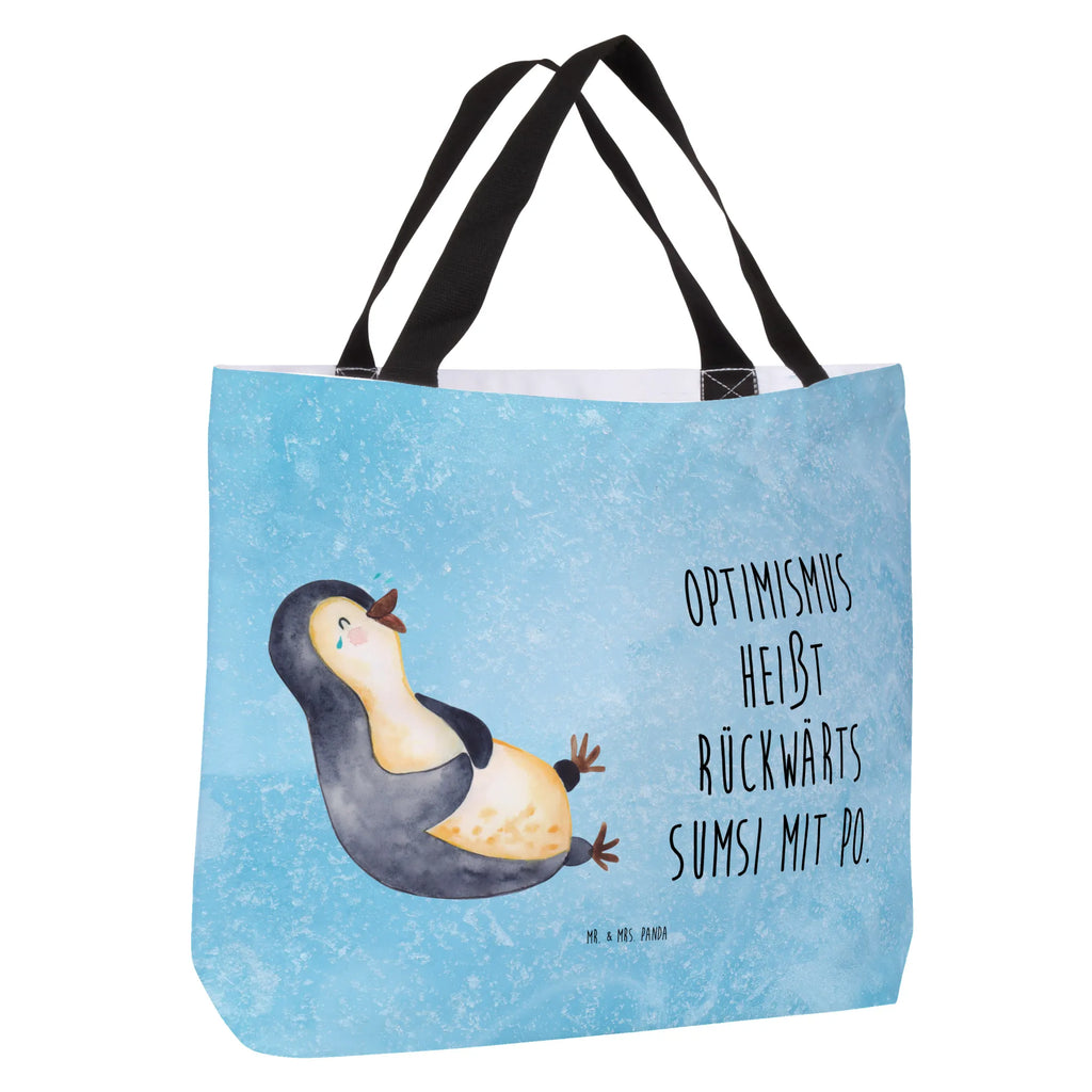 Shopper Pinguin Lachen Beutel, Einkaufstasche, Tasche, Strandtasche, Einkaufsbeutel, Shopper, Schultasche, Freizeittasche, Tragebeutel, Schulbeutel, Alltagstasche, Pinguin, Pinguine, lustiger Spruch, Optimismus, Fröhlich, Lachen, Humor, Fröhlichkeit