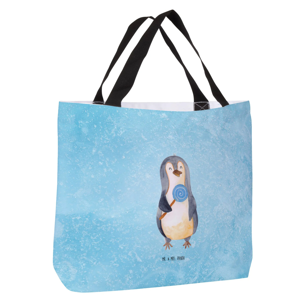 Shopper Pinguin Lolli Beutel, Einkaufstasche, Tasche, Strandtasche, Einkaufsbeutel, Shopper, Schultasche, Freizeittasche, Tragebeutel, Schulbeutel, Alltagstasche, Pinguin, Pinguine, Lolli, Süßigkeiten, Blödsinn, Spruch, Rebell, Gauner, Ganove, Rabauke