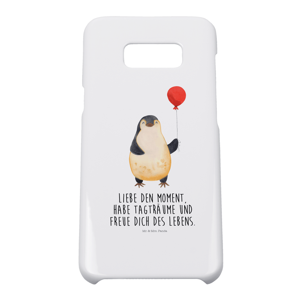 Handyhülle Pinguin Luftballon Handyhülle, Handycover, Cover, Handy, Hülle, Samsung Galaxy S8 plus, Pinguin, Pinguine, Luftballon, Tagträume, Lebenslust, Geschenk Freundin, Geschenkidee, beste Freundin, Motivation, Neustart, neues Leben, Liebe, Glück