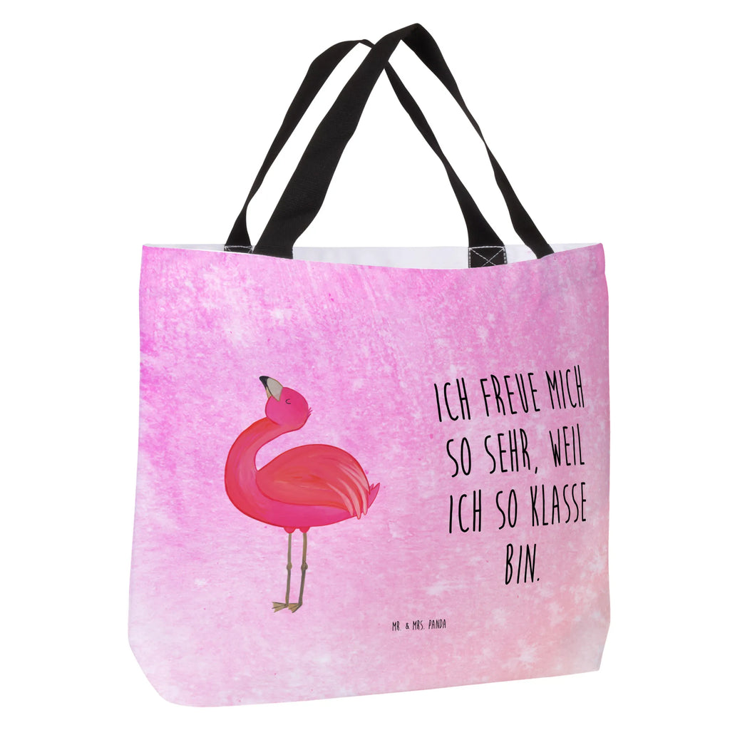 Shopper Flamingo Stolz Beutel, Einkaufstasche, Tasche, Strandtasche, Einkaufsbeutel, Shopper, Schultasche, Freizeittasche, Tragebeutel, Schulbeutel, Alltagstasche, Flamingo, stolz, Freude, Selbstliebe, Selbstakzeptanz, Freundin, beste Freundin, Tochter, Mama, Schwester