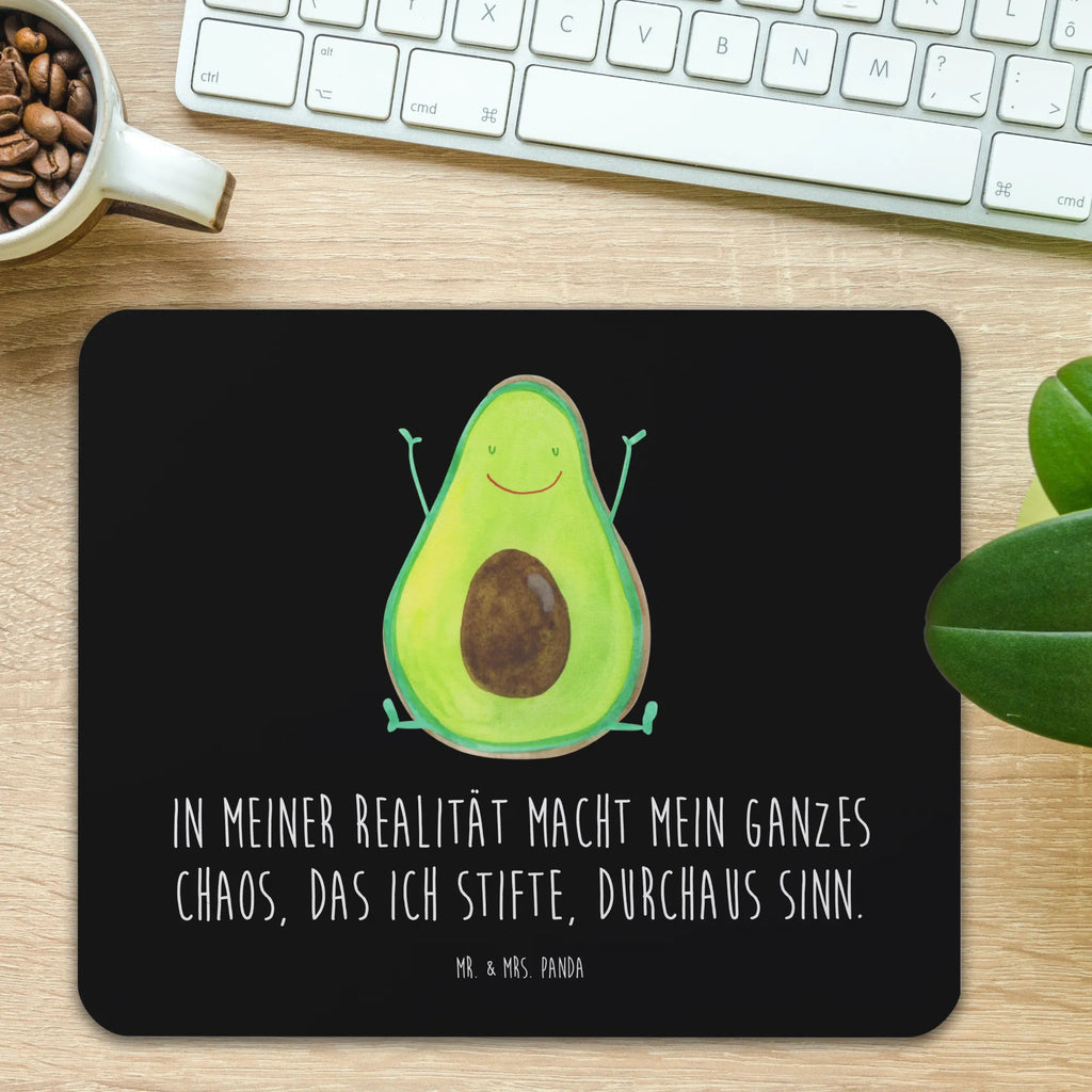 Mauspad Avocado Happy Mousepad, Computer zubehör, Büroausstattung, PC Zubehör, Arbeitszimmer, Mauspad, Einzigartiges Mauspad, Designer Mauspad, Mausunterlage, Mauspad Büro, Avocado, Veggie, Vegan, Gesund, Chaos