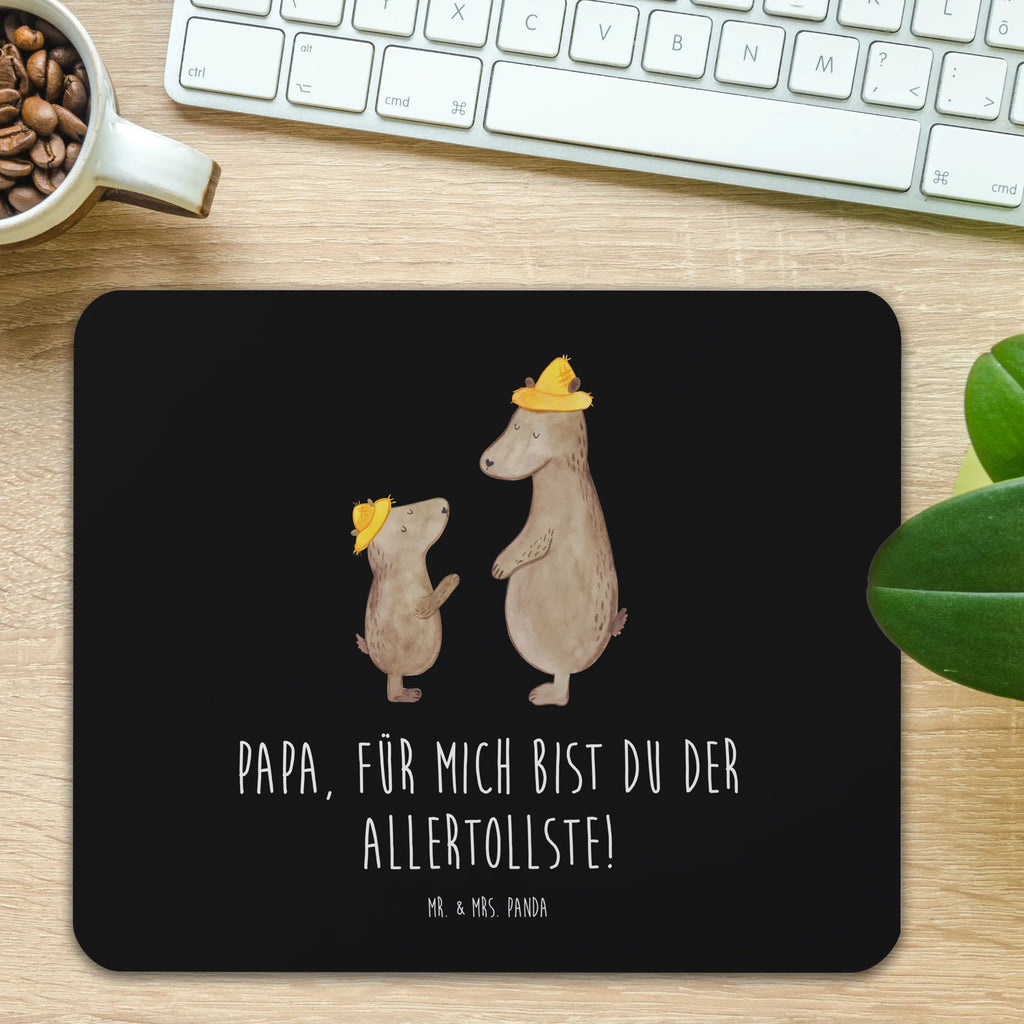 Mauspad Bären mit Hut Mousepad, Computer zubehör, Büroausstattung, PC Zubehör, Arbeitszimmer, Mauspad, Einzigartiges Mauspad, Designer Mauspad, Mausunterlage, Mauspad Büro, Familie, Vatertag, Muttertag, Bruder, Schwester, Mama, Papa, Oma, Opa, Bär, Bären, Vater, Papi, Paps, Dad, Daddy, Lieblingsmensch, Sohn, Söhne, Kind, Kinder, Vater-Sohn, Family, Vorbild