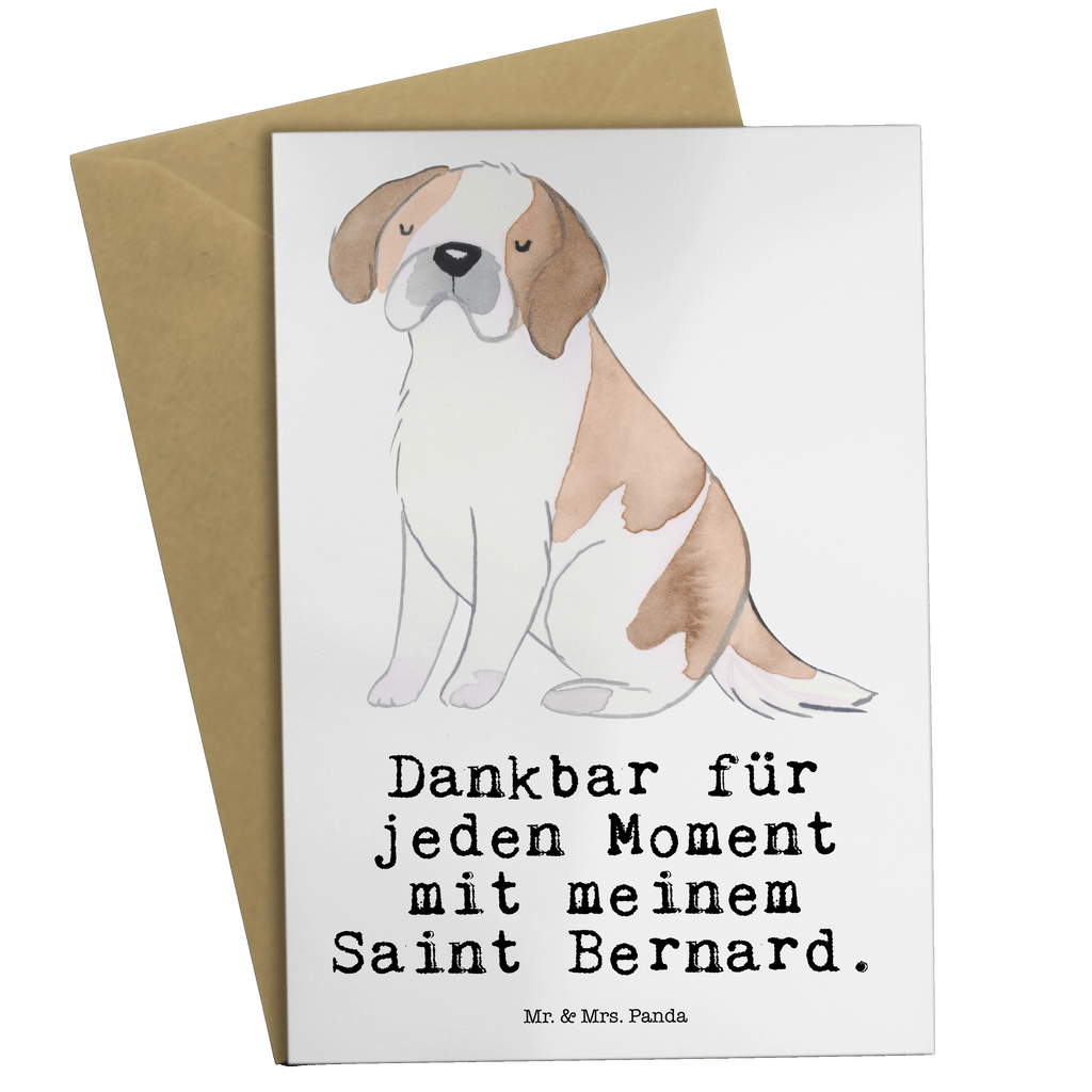 Grußkarte Saint Bernard Moment Grußkarte, Klappkarte, Einladungskarte, Glückwunschkarte, Hochzeitskarte, Geburtstagskarte, Karte, Ansichtskarten, Hund, Hunderasse, Rassehund, Hundebesitzer, Geschenk, Tierfreund, Schenken, Welpe, St. Bernhardshund, Chien du Saint-Bernard, Saint Bernard Dog, Perro San Bernardo, Saint Bernard