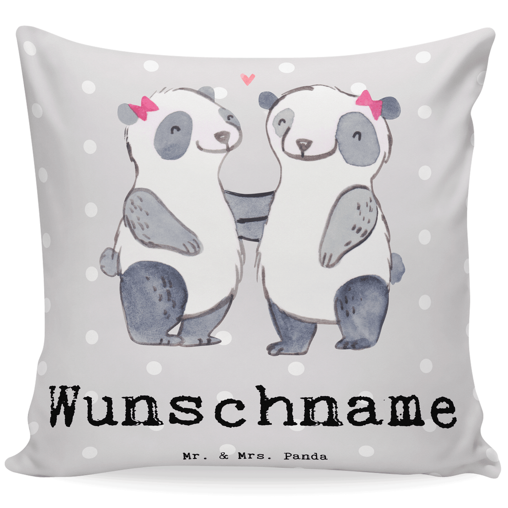 Personalisiertes Kissen Panda Beste Halbtante der Welt Kissen, personalisiert, Name, Wunschname, bedrucken, Kopfkissen, für, Dankeschön, Geschenk, Schenken, Geburtstag, Geburtstagsgeschenk, Geschenkidee, Danke, Bedanken, Mitbringsel, Freude machen, Geschenktipp, Halbtante, Tante, beste Tante, Stieftante, Stief, Stiefgeschwister, Familie, Kleinigkeit