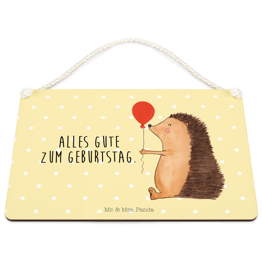 Deko Schild Igel mit Luftballon Dekoschild, Deko Schild, Schild, Tür Schild, Türschild, Holzschild, Wandschild, Wanddeko, Tiermotive, Gute Laune, lustige Sprüche, Tiere, Igel, Geburtstag, Herzlichen Glückwunsch, Glückwunsch, Geburtstagskind, Ballon, Happy Birthday