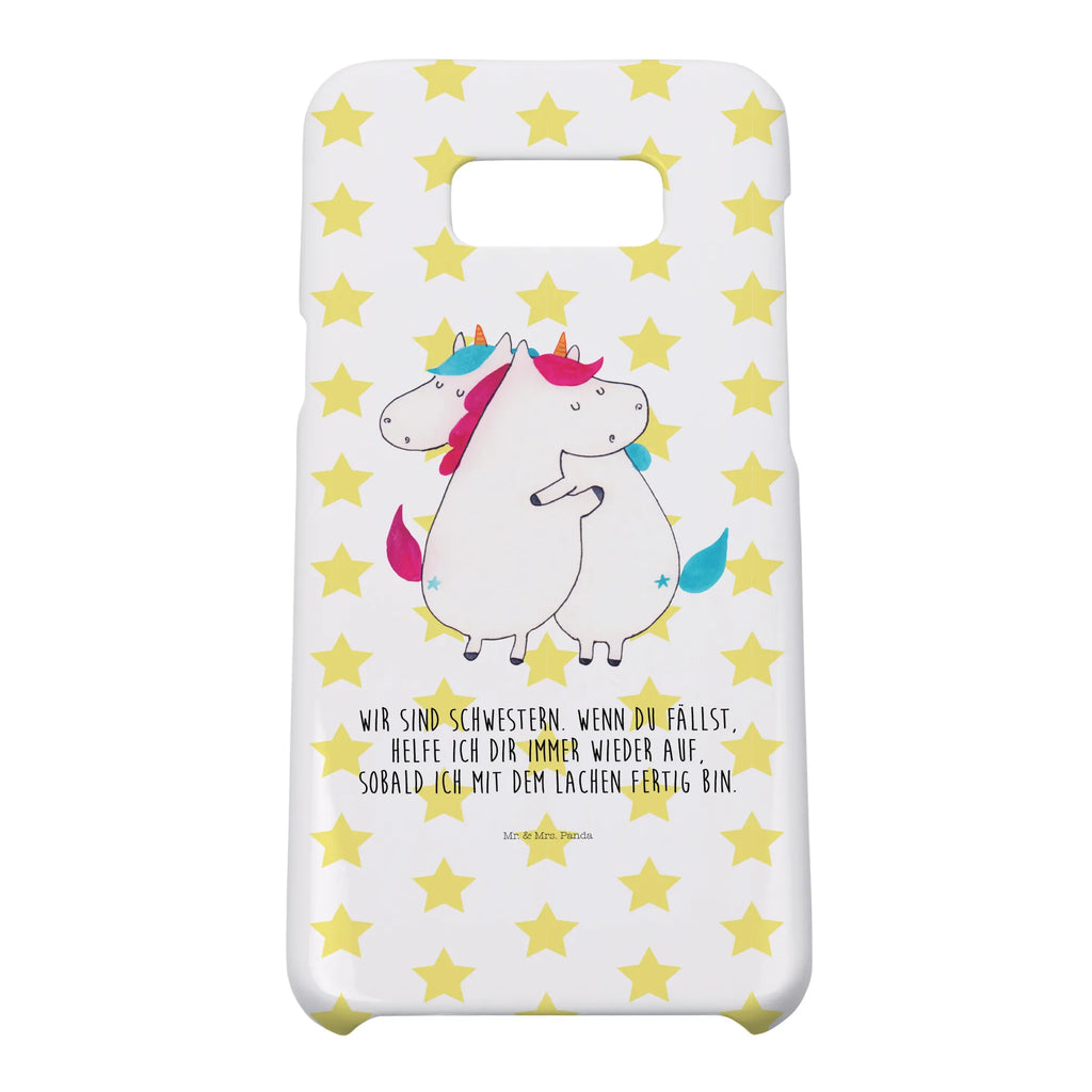 Handyhülle Einhörner Umarmen Handyhülle, Handycover, Cover, Handy, Hülle, Iphone 10, Iphone X, Einhorn, Einhörner, Einhorn Deko, Pegasus, Unicorn, Freundinnen, Freundin, BFF, Schwester, Schwestern, Familie, Geschwister, Sister, Liebe