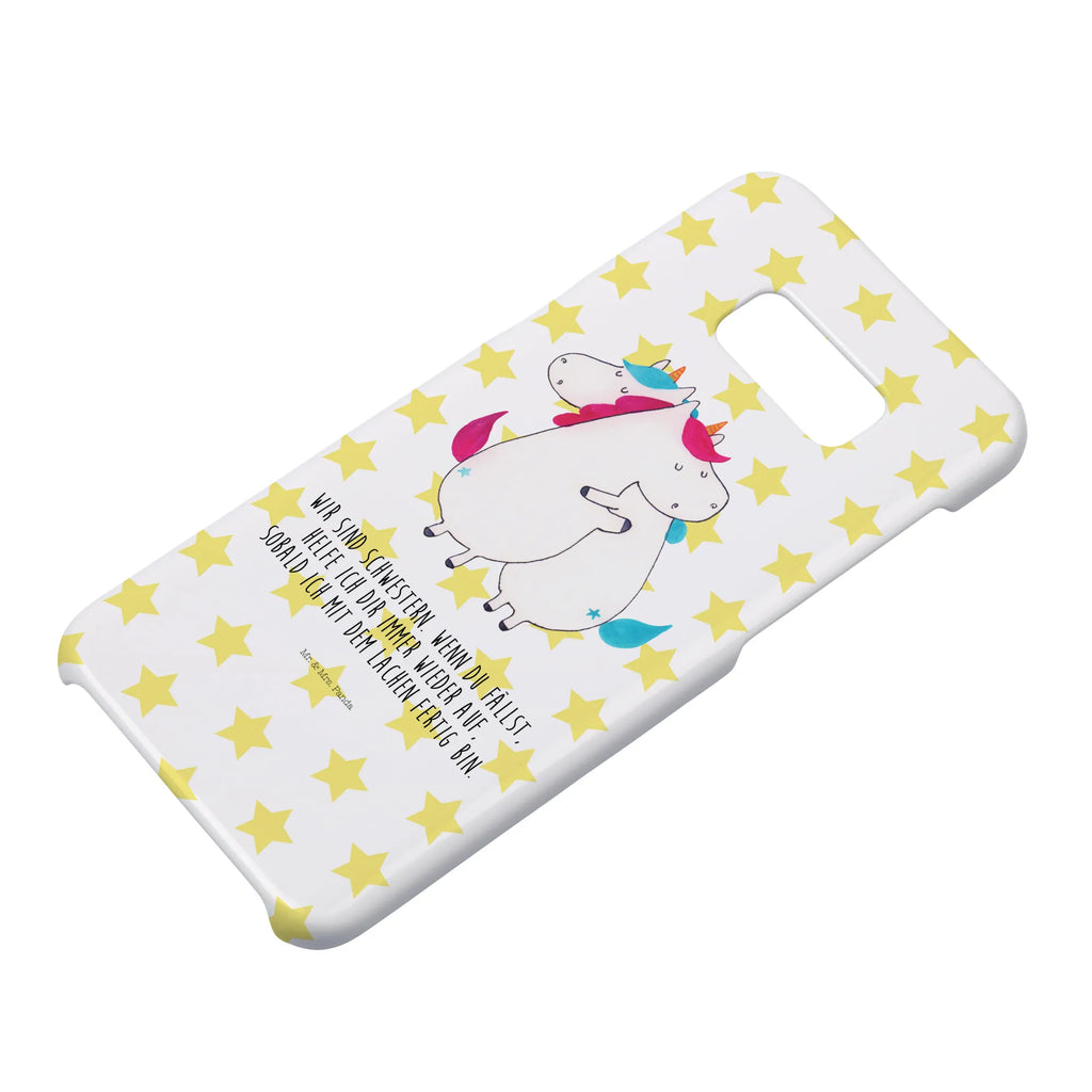 Handyhülle Einhörner Umarmen Handyhülle, Handycover, Cover, Handy, Hülle, Iphone 10, Iphone X, Einhorn, Einhörner, Einhorn Deko, Pegasus, Unicorn, Freundinnen, Freundin, BFF, Schwester, Schwestern, Familie, Geschwister, Sister, Liebe