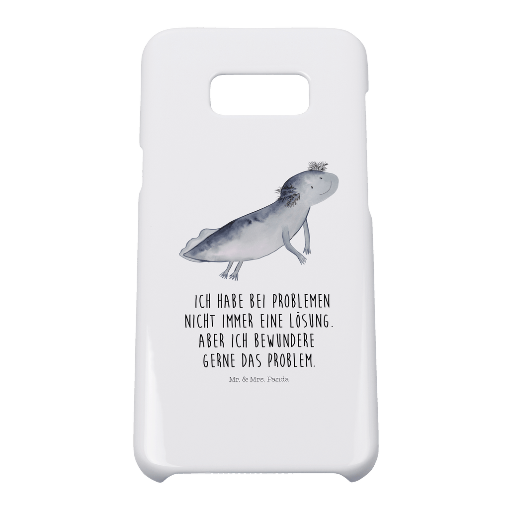 Handyhülle Axolotl Schwimmen Handyhülle, Handycover, Cover, Handy, Hülle, Iphone 10, Iphone X, Axolotl, Molch, Axolot, Schwanzlurch, Lurch, Lurche, Problem, Probleme, Lösungen, Motivation