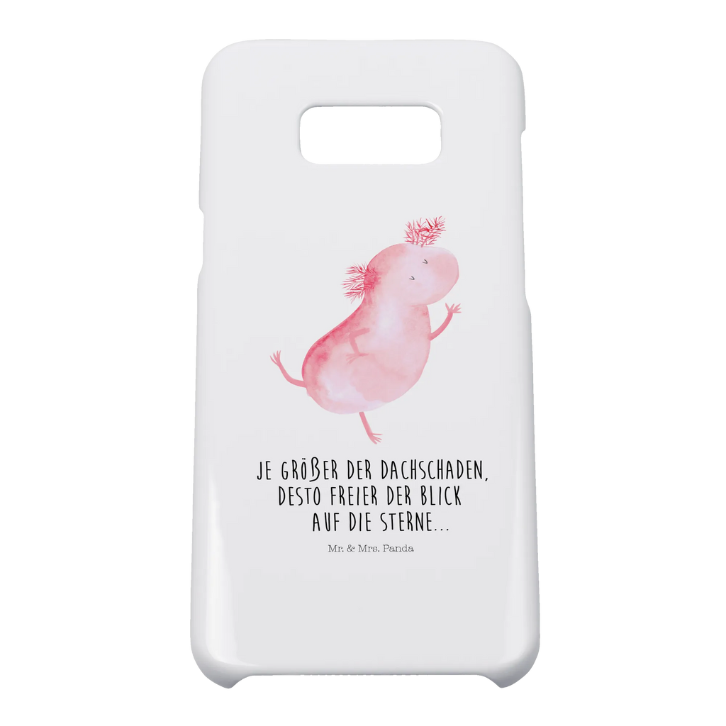 Handyhülle Axolotl Tanzen Handyhülle, Handycover, Cover, Handy, Hülle, Iphone 10, Iphone X, Axolotl, Molch, Axolot, Schwanzlurch, Lurch, Lurche, Dachschaden, Sterne, verrückt, Freundin, beste Freundin