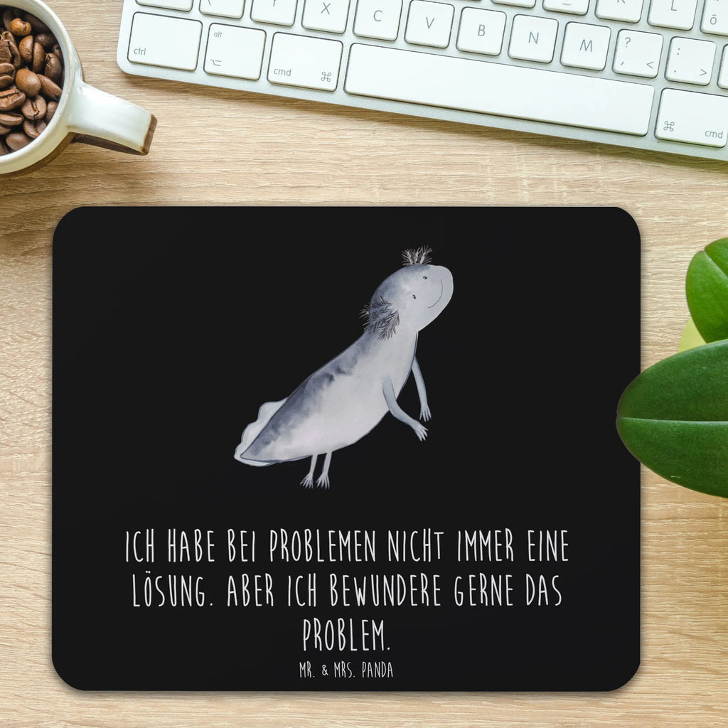 Mauspad Axolotl Schwimmen Mousepad, Computer zubehör, Büroausstattung, PC Zubehör, Arbeitszimmer, Mauspad, Einzigartiges Mauspad, Designer Mauspad, Mausunterlage, Mauspad Büro, Axolotl, Molch, Axolot, Schwanzlurch, Lurch, Lurche, Problem, Probleme, Lösungen, Motivation