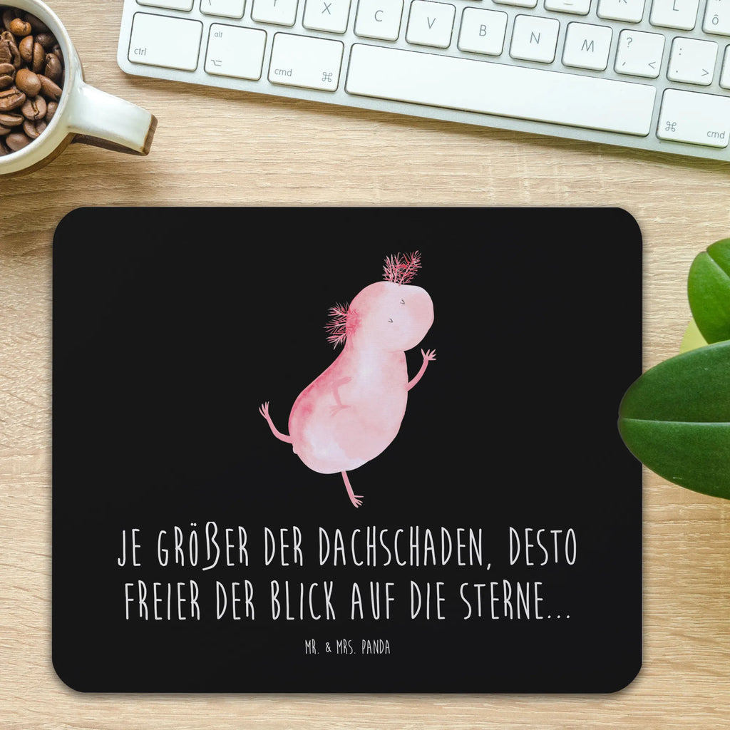 Mauspad Axolotl Tanzen Mousepad, Computer zubehör, Büroausstattung, PC Zubehör, Arbeitszimmer, Mauspad, Einzigartiges Mauspad, Designer Mauspad, Mausunterlage, Mauspad Büro, Axolotl, Molch, Axolot, Schwanzlurch, Lurch, Lurche, Dachschaden, Sterne, verrückt, Freundin, beste Freundin