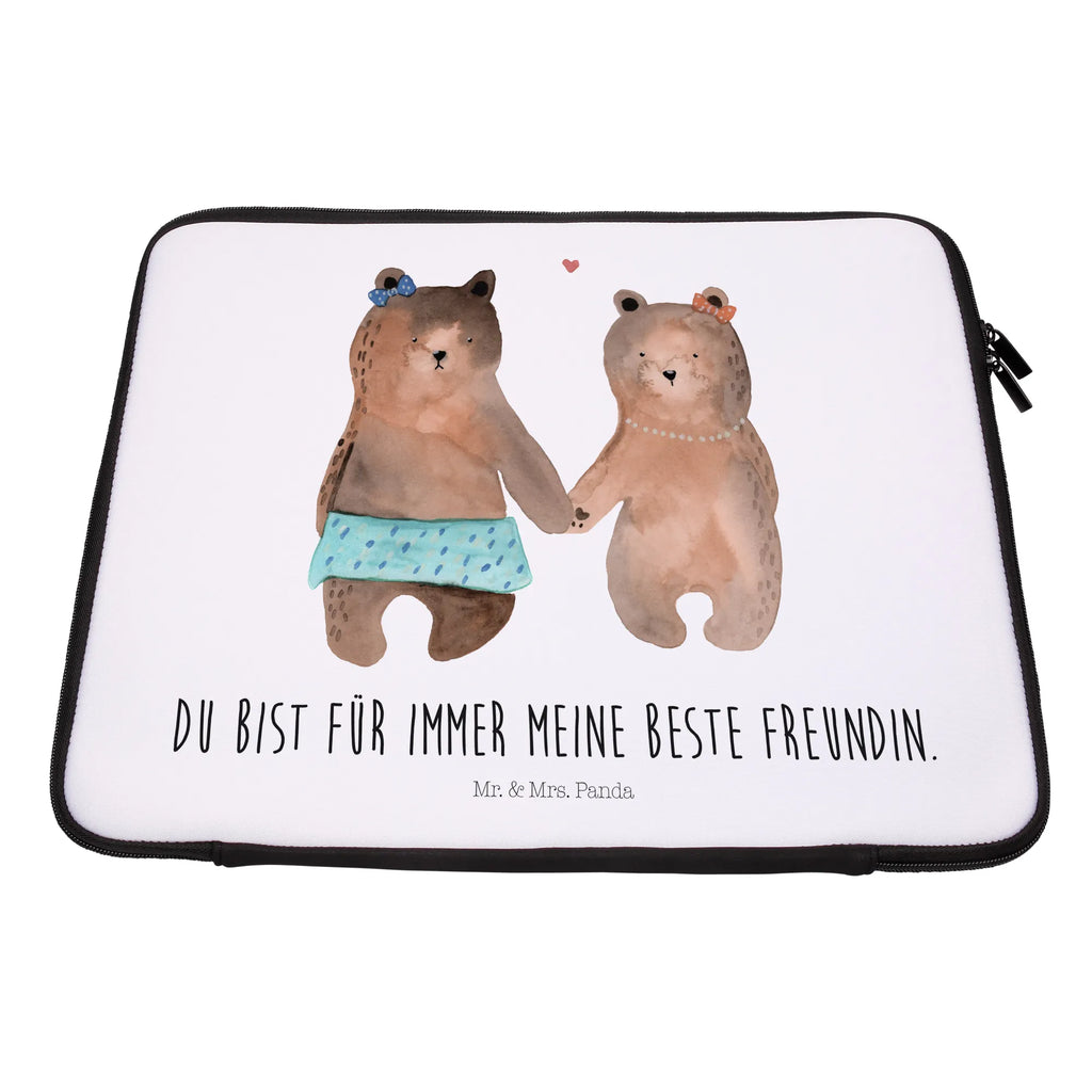 Notebook Tasche Bär Freundin Notebook Tasche, Laptop, Computertasche, Tasche, Notebook-Tasche, Notebook-Reisehülle, Notebook Schutz, Bär, Teddy, Teddybär, Bär Freundin Beste Freund Liebe Liebesbeweis Verliebt Kumpel Kumpeliene