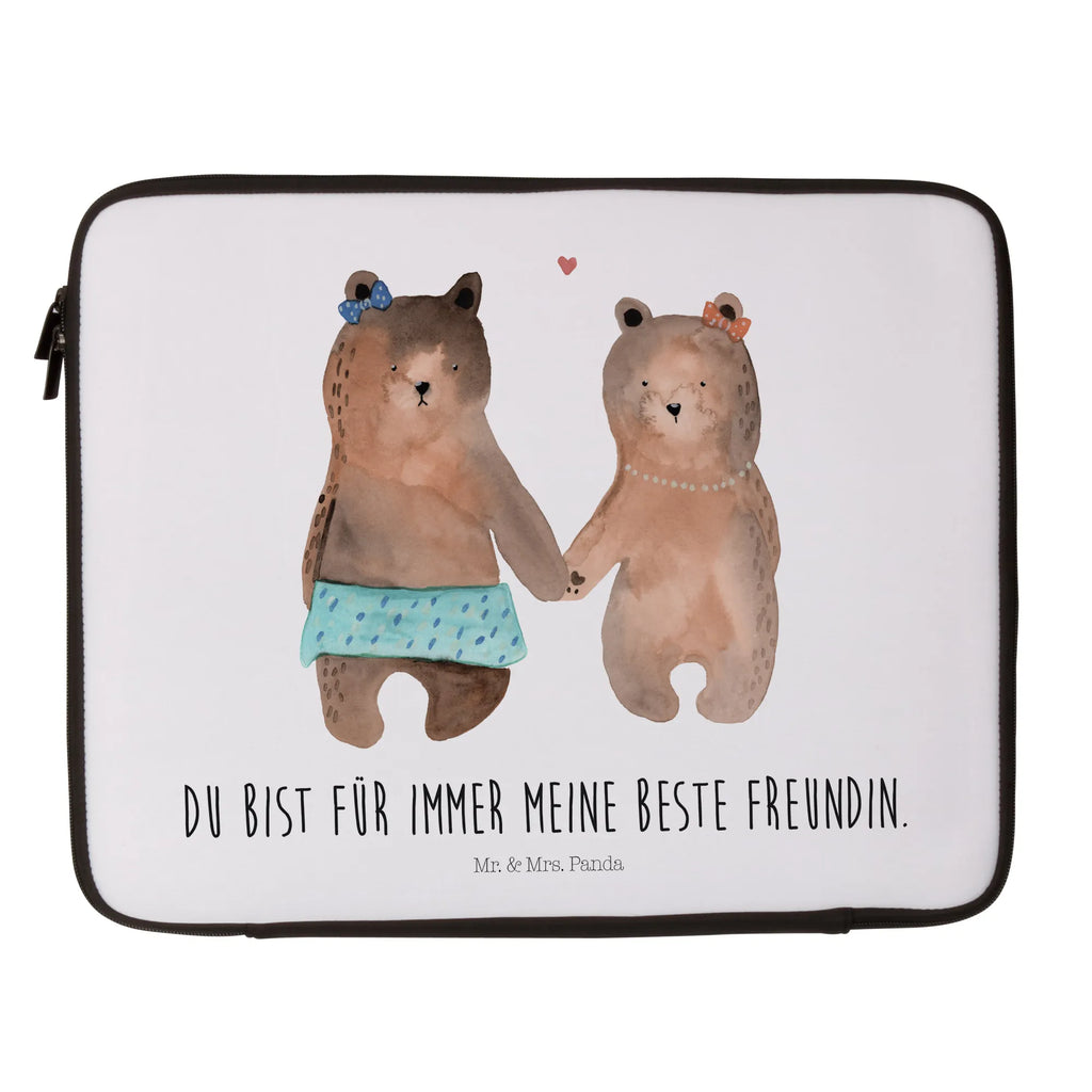 Notebook Tasche Bär Freundin Notebook Tasche, Laptop, Computertasche, Tasche, Notebook-Tasche, Notebook-Reisehülle, Notebook Schutz, Bär, Teddy, Teddybär, Bär Freundin Beste Freund Liebe Liebesbeweis Verliebt Kumpel Kumpeliene