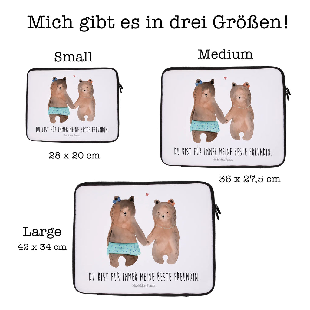 Notebook Tasche Bär Freundin Notebook Tasche, Laptop, Computertasche, Tasche, Notebook-Tasche, Notebook-Reisehülle, Notebook Schutz, Bär, Teddy, Teddybär, Bär Freundin Beste Freund Liebe Liebesbeweis Verliebt Kumpel Kumpeliene