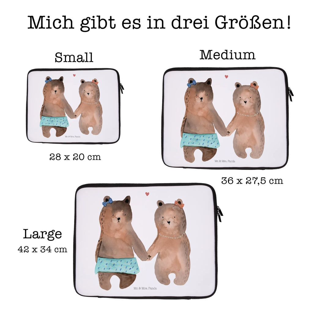 Notebook Tasche Bär Freundin Notebook Tasche, Laptop, Computertasche, Tasche, Notebook-Tasche, Notebook-Reisehülle, Notebook Schutz, Bär, Teddy, Teddybär, Bär Freundin Beste Freund Liebe Liebesbeweis Verliebt Kumpel Kumpeliene